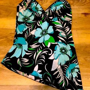 Floral tank top